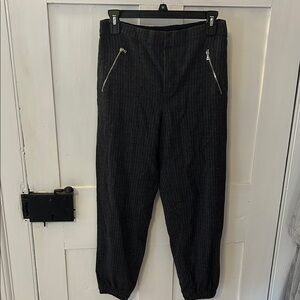 Zara grey pinstripe pants